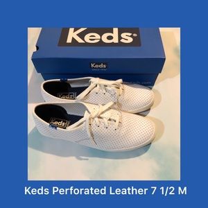 Keds Perforated Leather